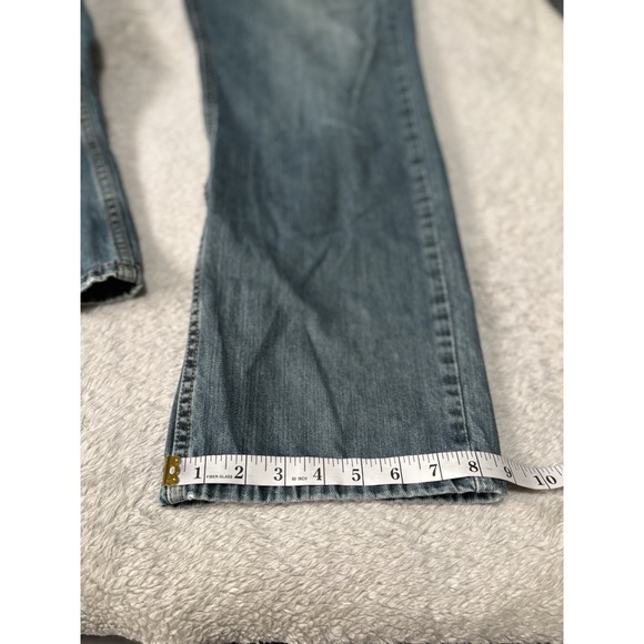 Levis 559 Mens Relaxed Straight Leg Blue Denim‎ Jeans Size 38x32 READ - Picture 7 of 10